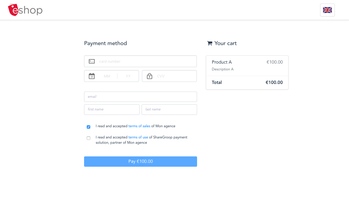 ux hosted single